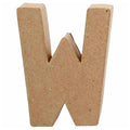 Creativ company letter papier-maché - w, 10cm