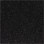 Creativ company opstrijkfolie glitter zwart, a5