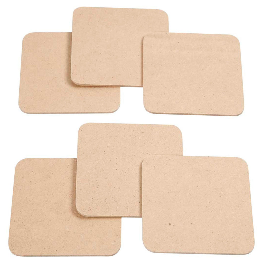 Creativ Company - Creativ Company Onderzetters mdf 6 stuks