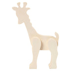 Creativ company houten figuur dier - giraf
