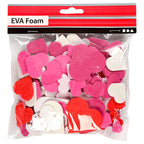 Creativ Company - Creativ Company Foamvormen hartjes zelfklevend 200 stuks