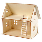 Creativ company diy houten poppenhuis