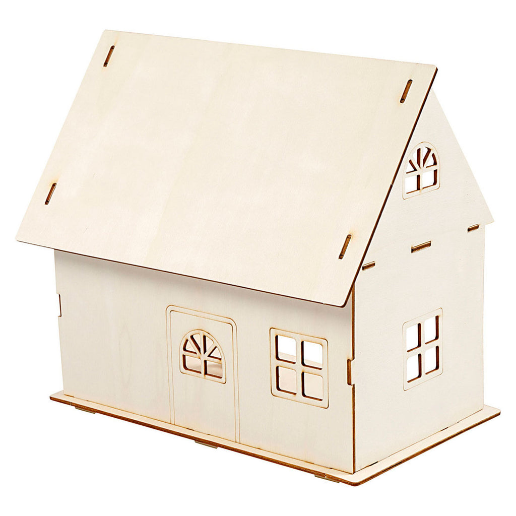 Creativ Company - Creativ Company Diy houten poppenhuis