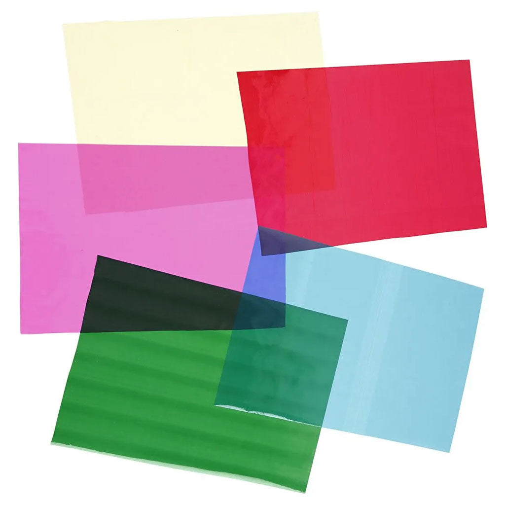 Creativ Company - Creativ Company Cellofaan folie vellen gekleurd a4 20 stuks