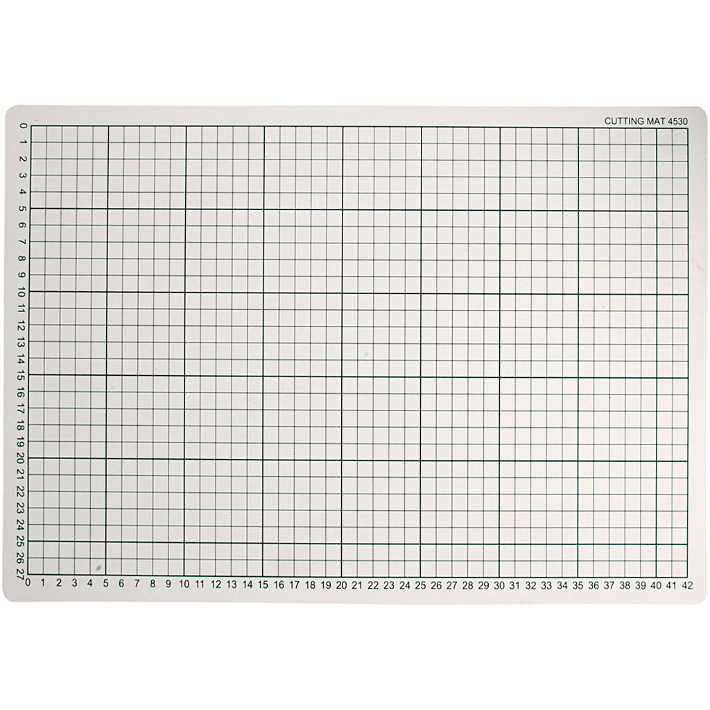 Creativ Company - Creativ Company Snijmat rubber met rasterlijnen 30x45cm