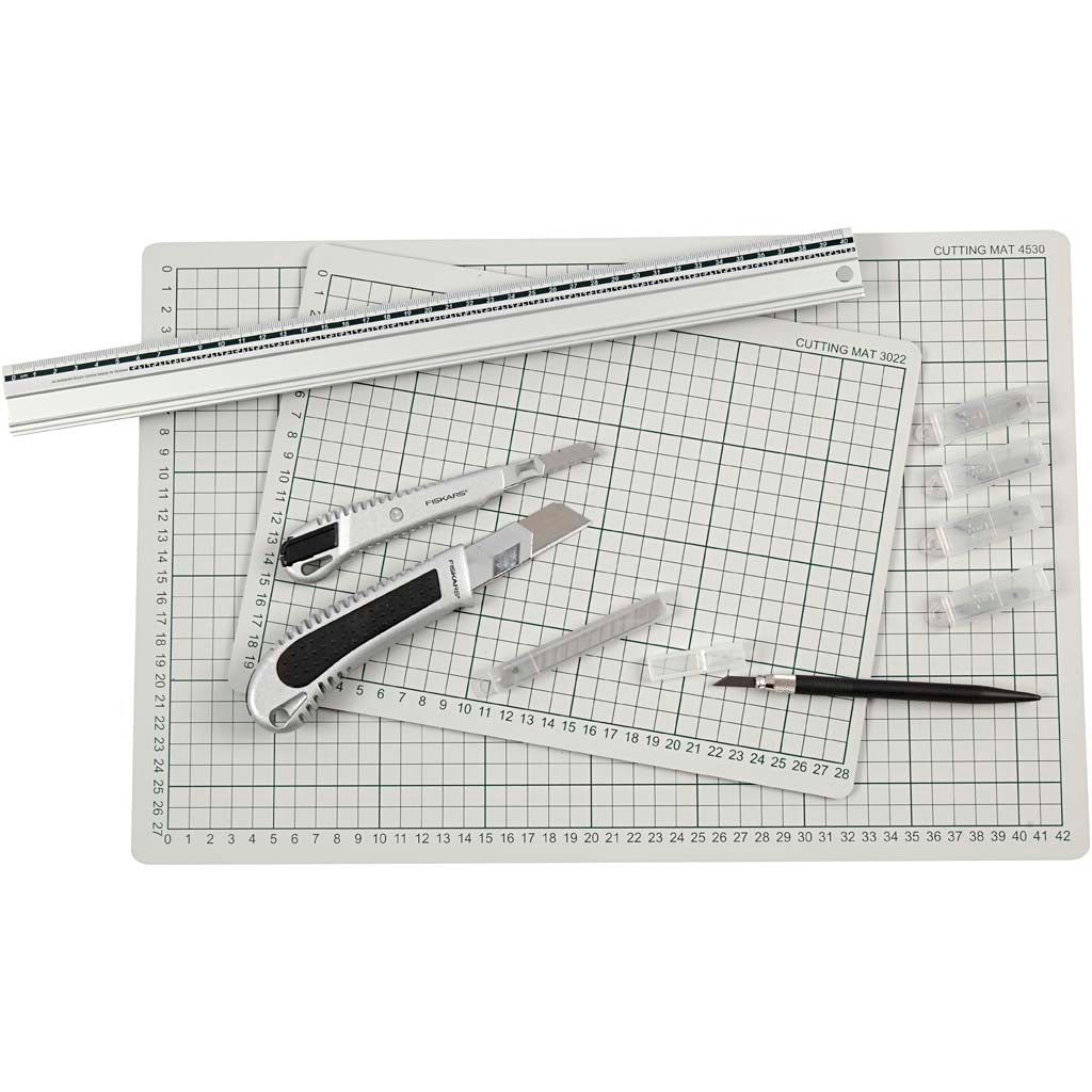 Creativ Company - Creativ Company Snijmat rubber met rasterlijnen 30x45cm