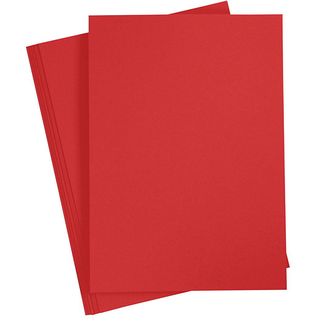Creativ Company - Creativ Company Papier rood a4 80gr 20 stuks