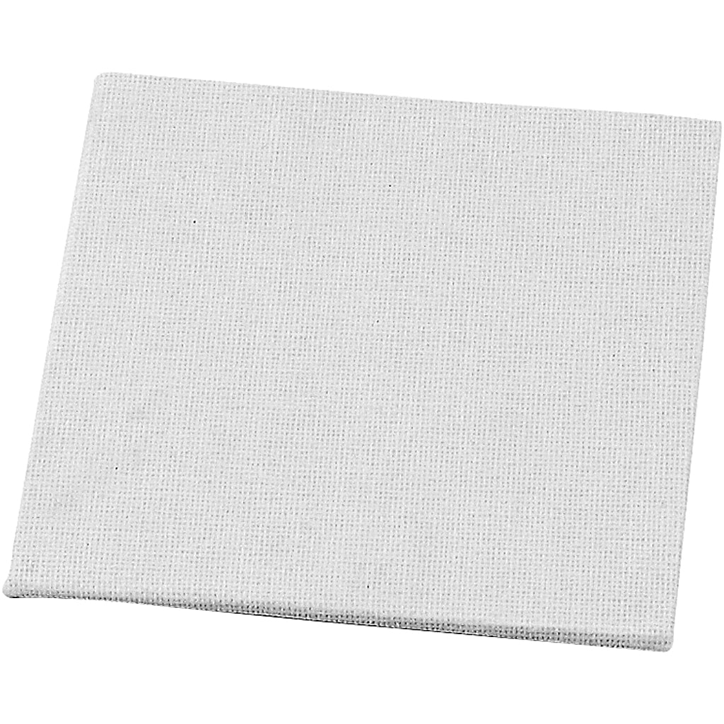 Creativ Company - Creativ Company Canvas paneel wit 280gr 10x10cm