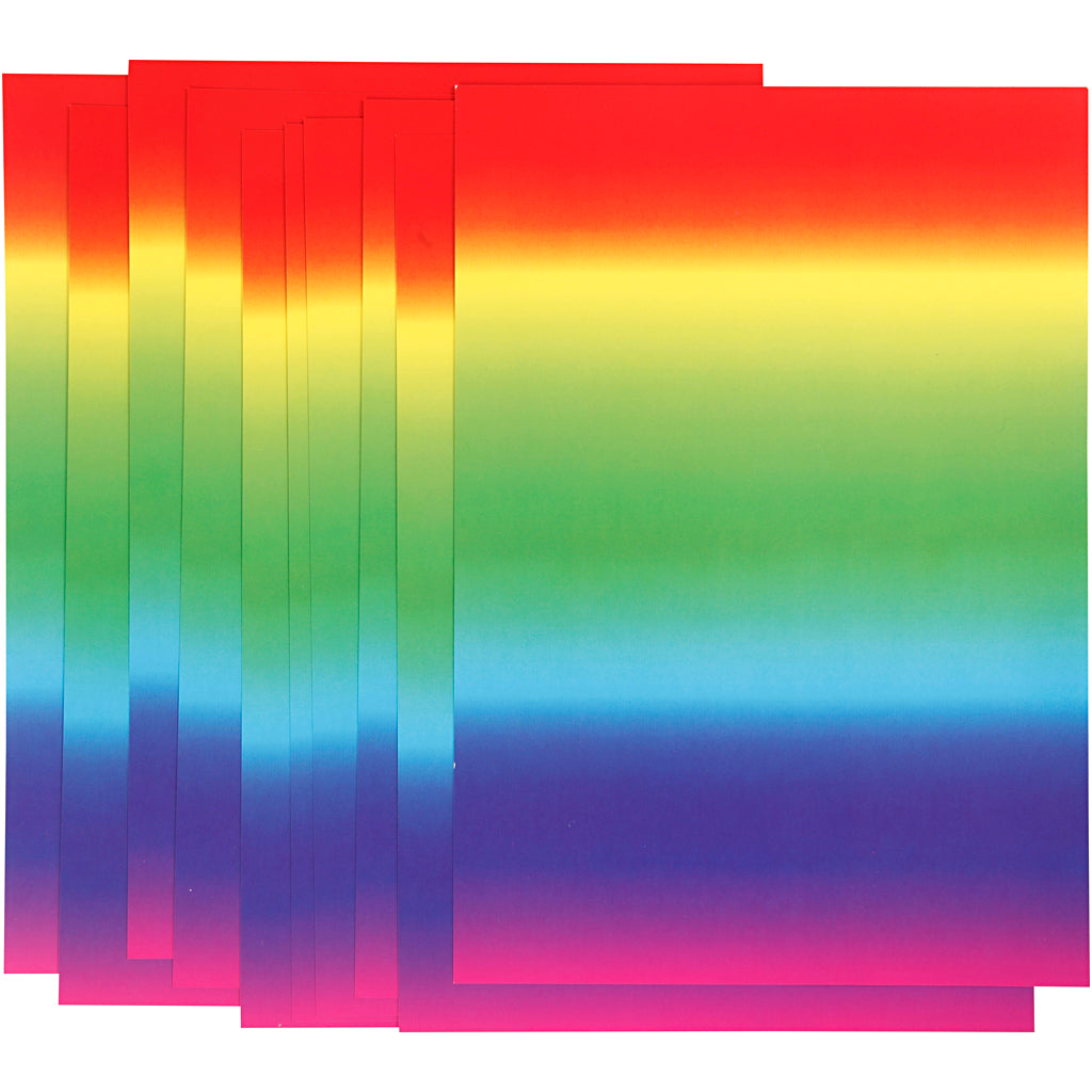 Creativ Company - Creativ Company Regenboogpapier a4 180gr 10 vellen