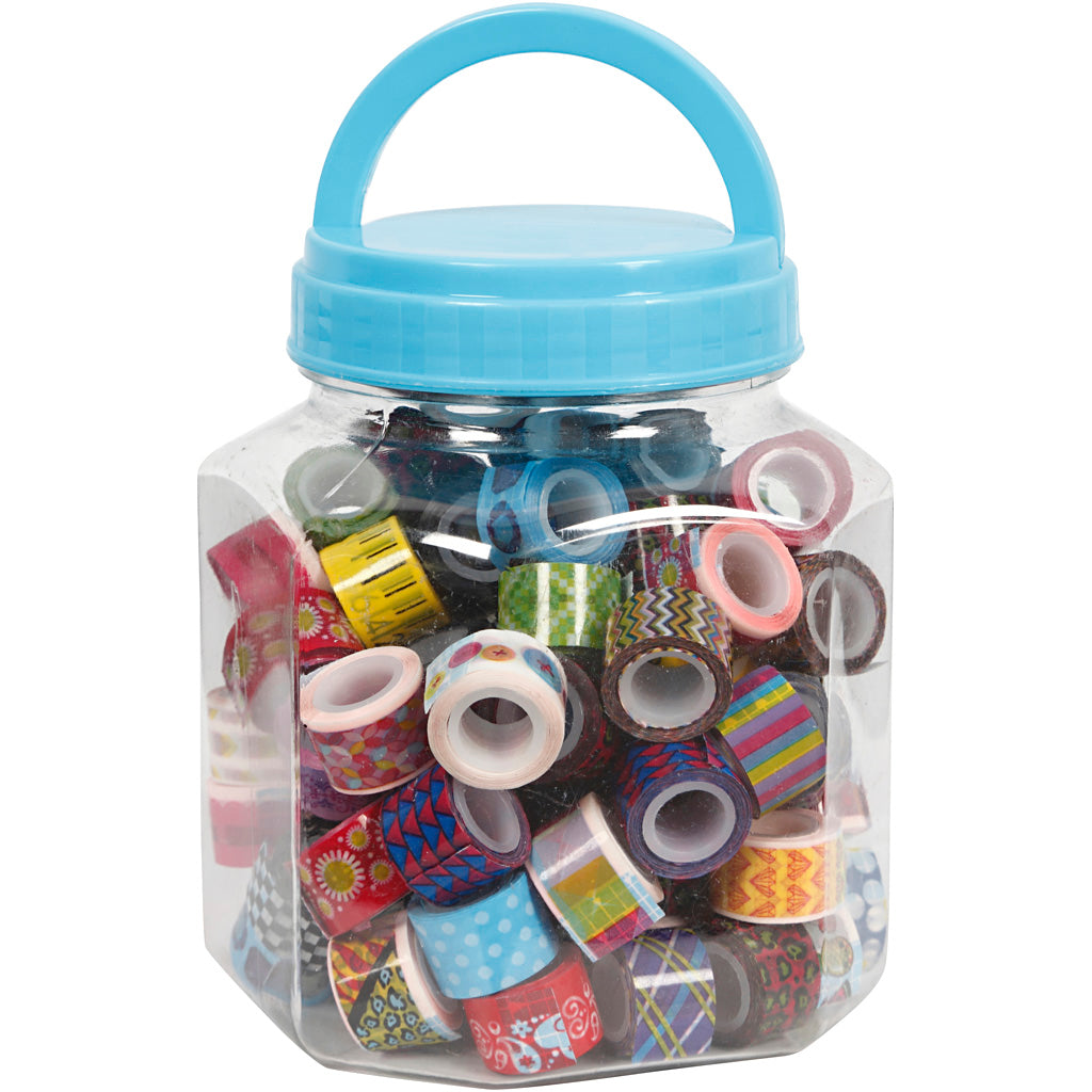 Creativ Company - Creativ Company Tape met print in pot 90st.
