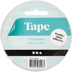 Creativ Company - Creativ Company Dubbelzijdig klevend tape 6mm 10m