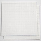 Creativ company 3d foam pads wit 5x5x1mm, 2 vellen
