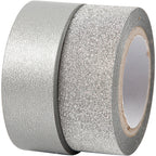 Creativ company masking tape zilver 2m, 2st.
