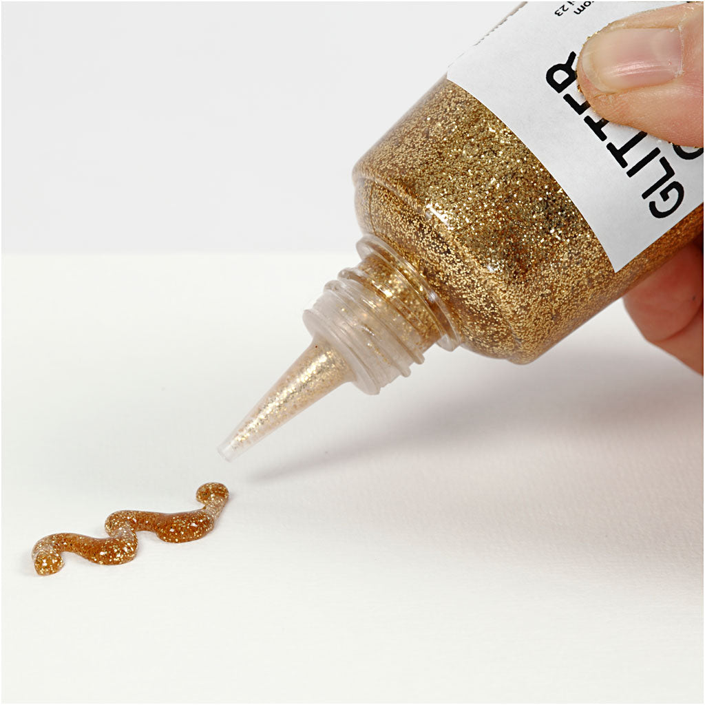 Creativ Company - Creativ Company Glitterlijm goud 118ml