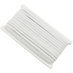 Creativ company elastiek dikte 6mm wit, 50m