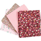 Creativ Company - Creativ Company Patchwork stof roze 45x55cm 4 stuks