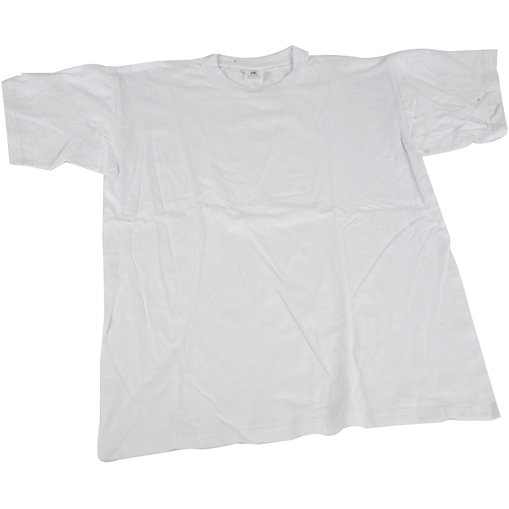Creativ company t-shirt wit met ronde hals katoen, 12-14 jaar