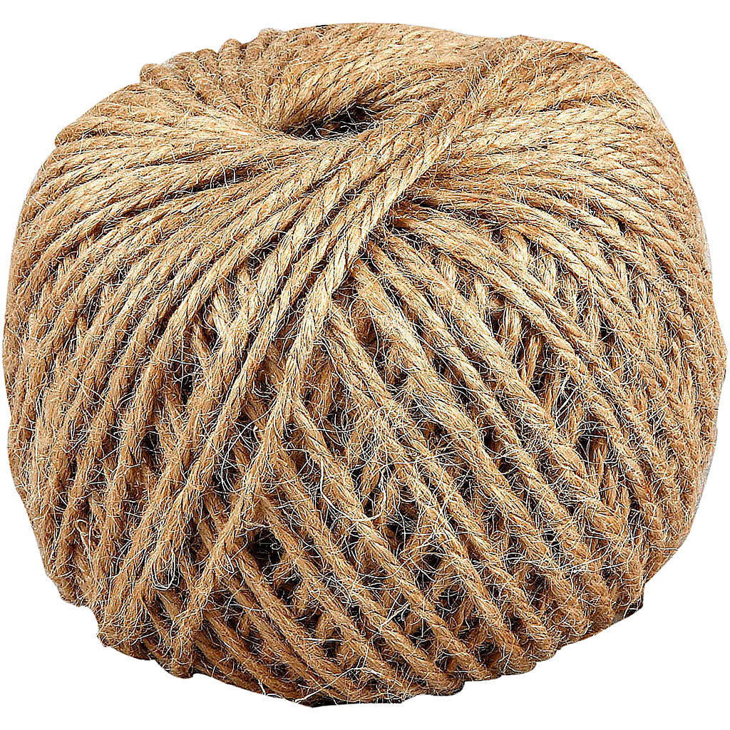Creativ Company - Creativ Company Natuurlijk hennep touw 3mm 100m