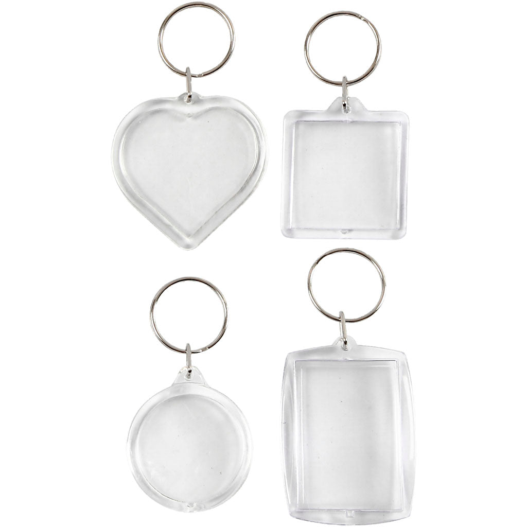 Creativ Company - Creativ Company Sleutelhanger vormen 4 stuks