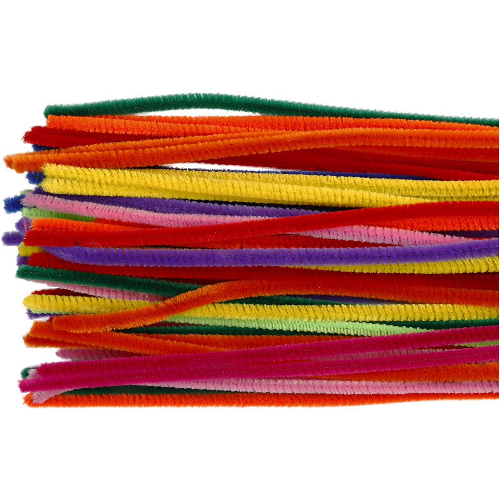 Creativ Company - Creativ Company Https://www.cchobby.nl/chenille-l-30-cm-dikte-6-mm-diverse-kleuren-50-div-1-doos