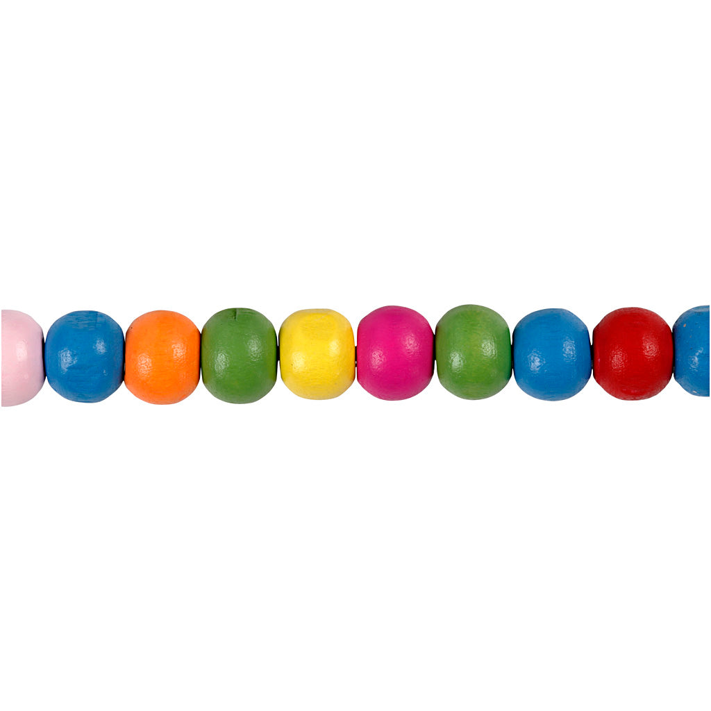 Creativ Company - Creativ Company Https://www.cchobby.nl/houten-kralen-d-8-mm-gatgrootte-1-5-2-mm-ca-90-div-diverse-kleuren-16-gr-1-doos