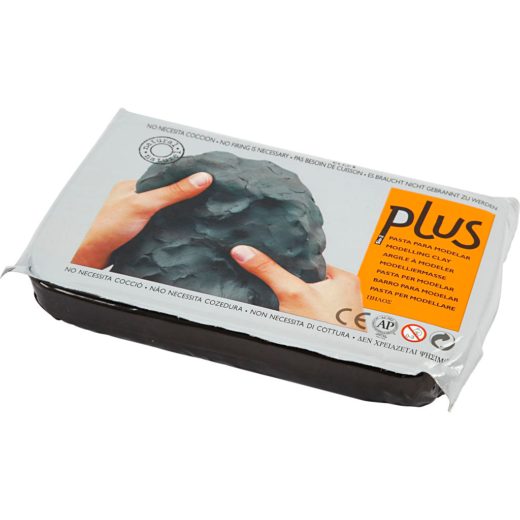 Creativ Company - Creativ Company Zelfhardende boetseerklei zwart 1000gr