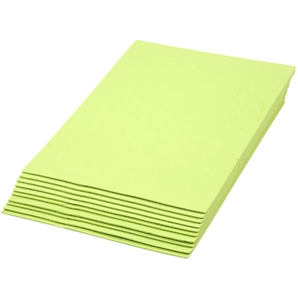 Creativ Company - Creativ Company Eva foam vellen lichtgroen a4 10 stuks