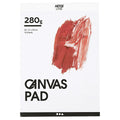 Creativ Company - Creativ Company Canvas blok wit a4 280gr 10 vellen