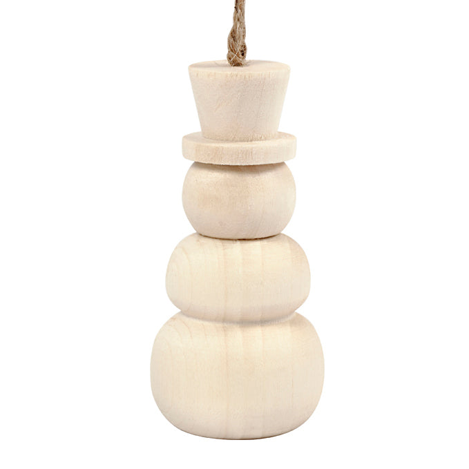 Creativ Company - Creativ Company Houten hanger sneeuwpop