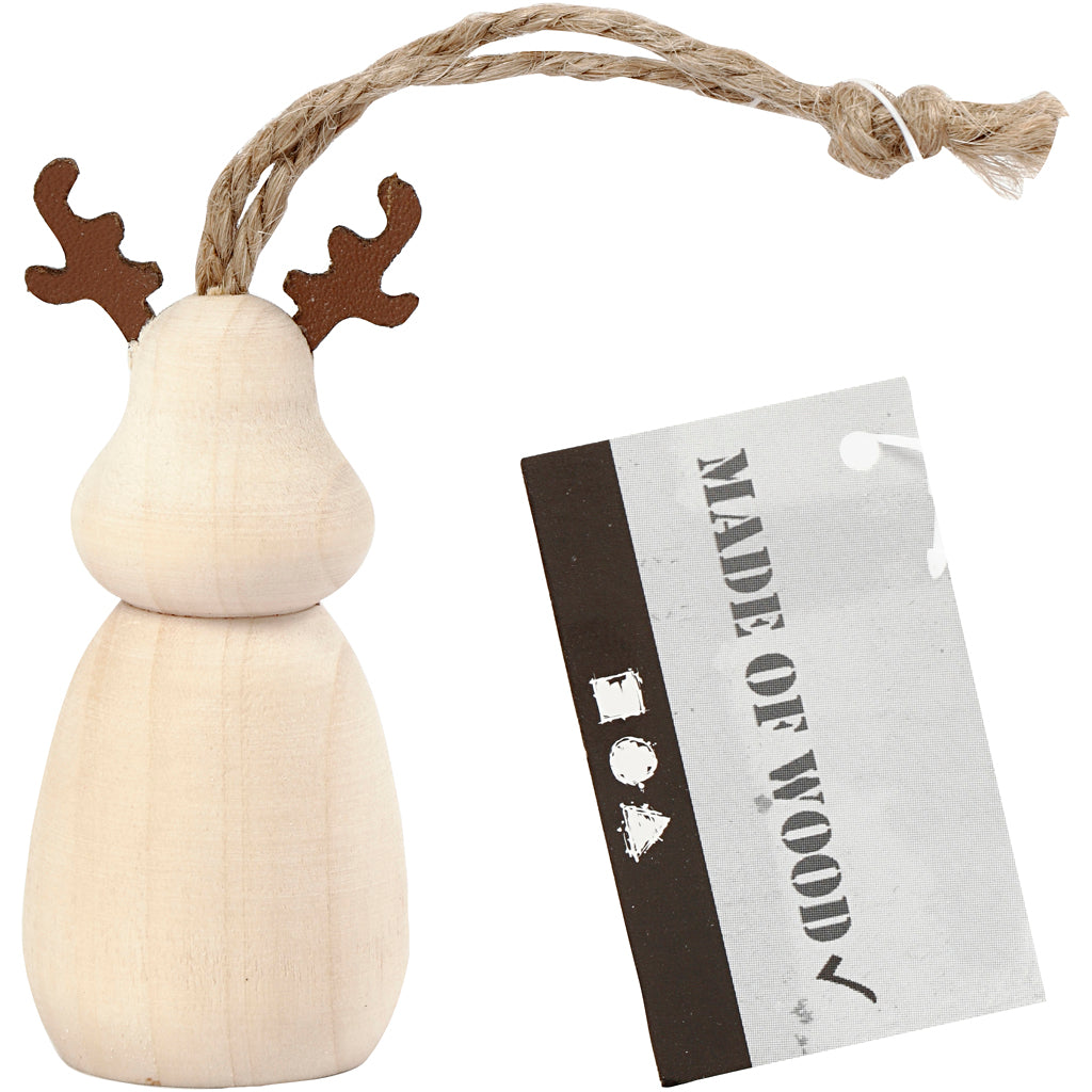 Creativ Company - Creativ Company Houten hanger rendier