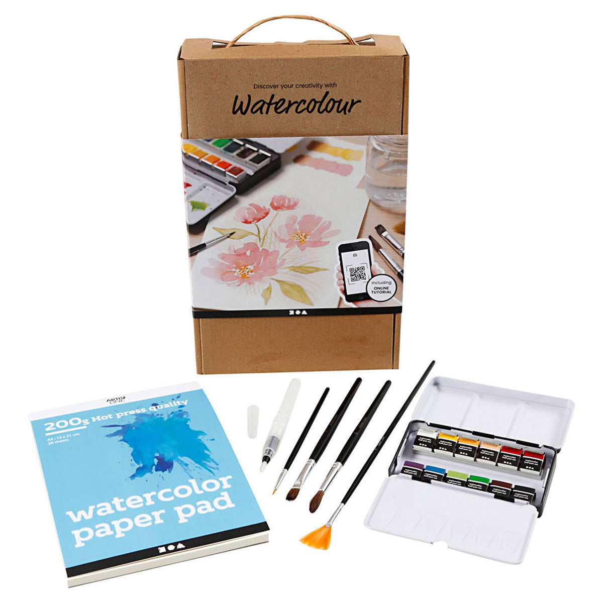 Creative Company - Creative Company Creativ company startersset leren aquarellen