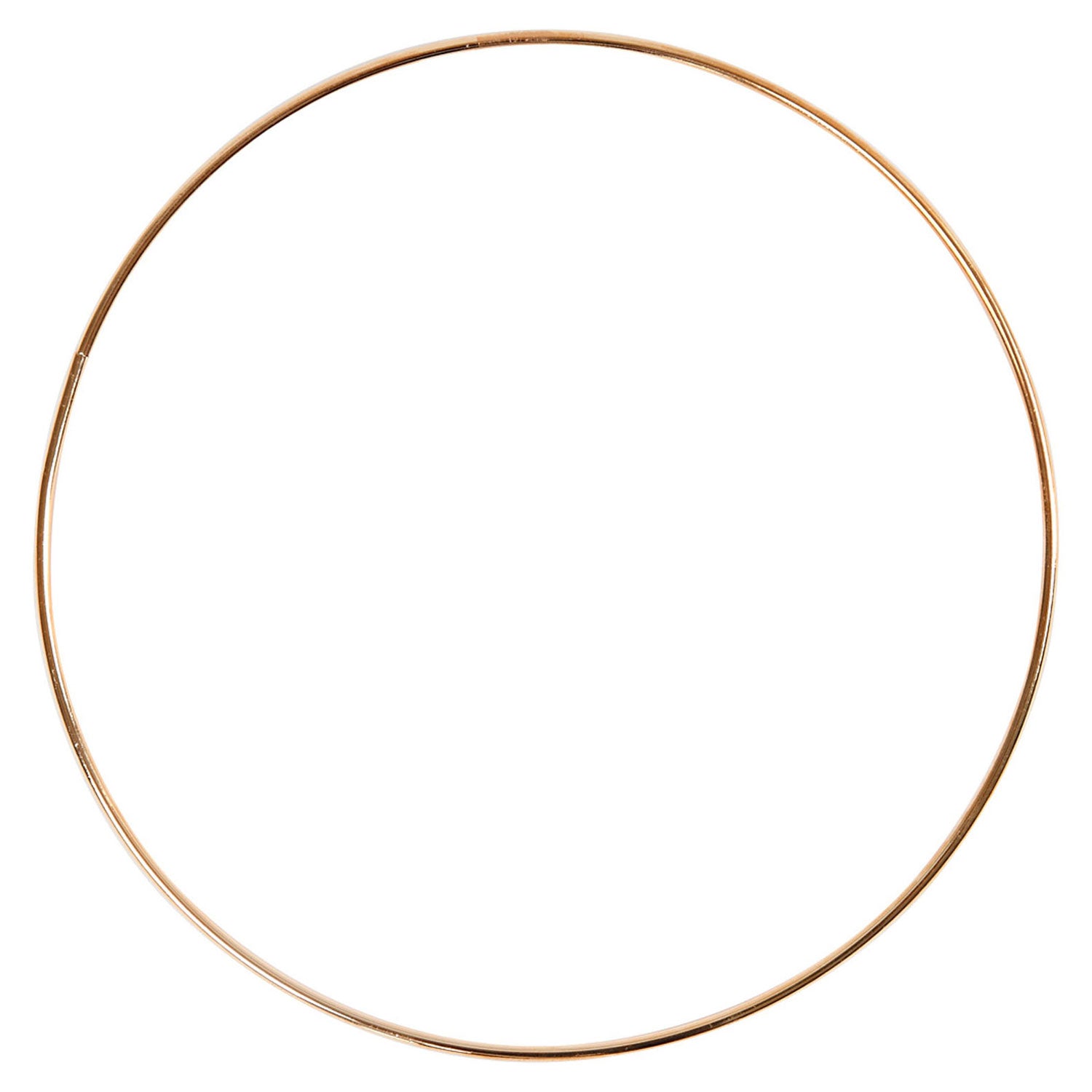 Creativ company metalen draadring goud, 20cm