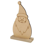 Creativ company houten kerstfiguur kerstman