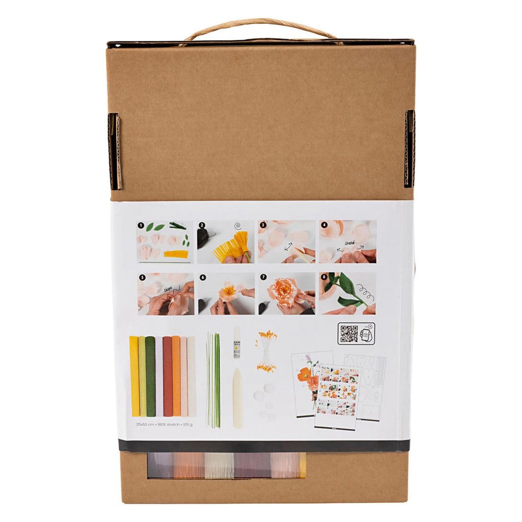 Creativ Company - Creativ Company Crêpepapier bloemen maken kit
