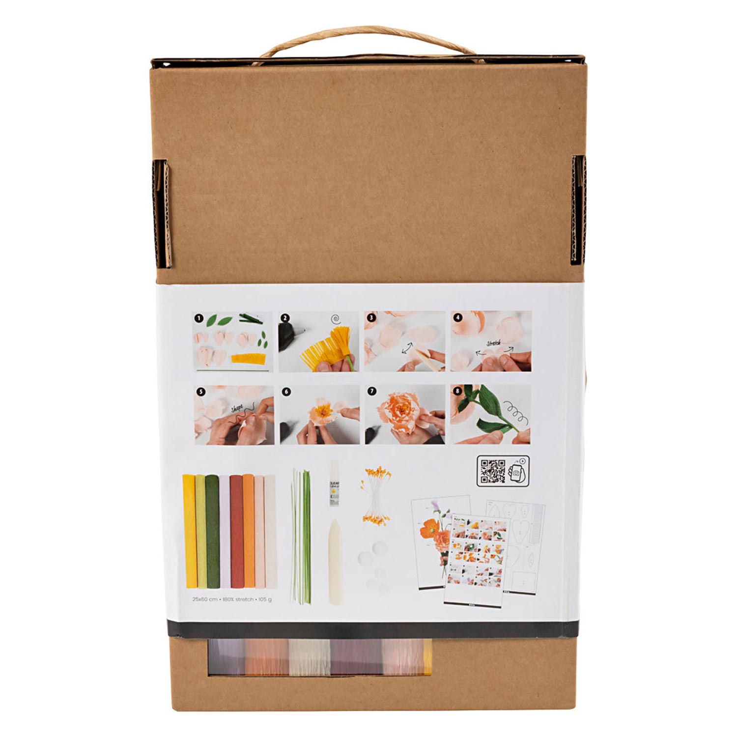 Creativ Company - Creativ Company Crêpepapier bloemen maken kit