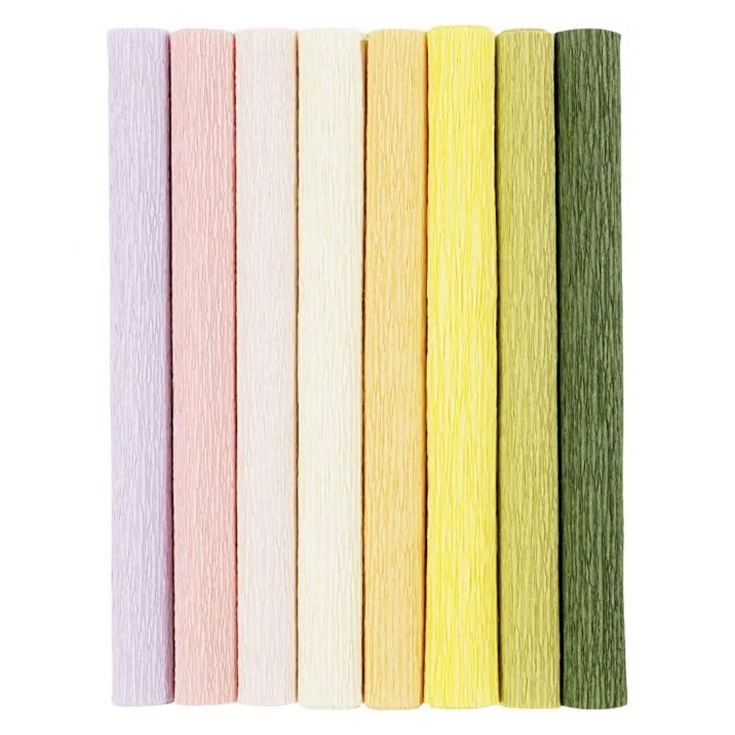 Creativ Company - Creativ Company Crêpepapier pastelkleuren 8 vellen