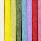 Creativ Company - Creativ Company Crêpepapier standaard kleuren 8 vellen