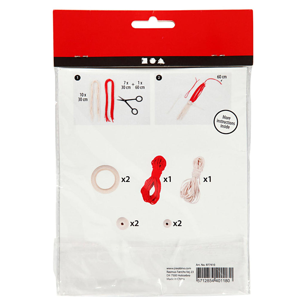 Creativ company mini creative kit hanger kerstkabouter