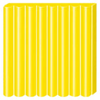 Fimo kids 8030 - ovenhardende boetseerklei - blokje 42 g - geel