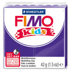 Fimo kids boetseerklei paars, 42gr