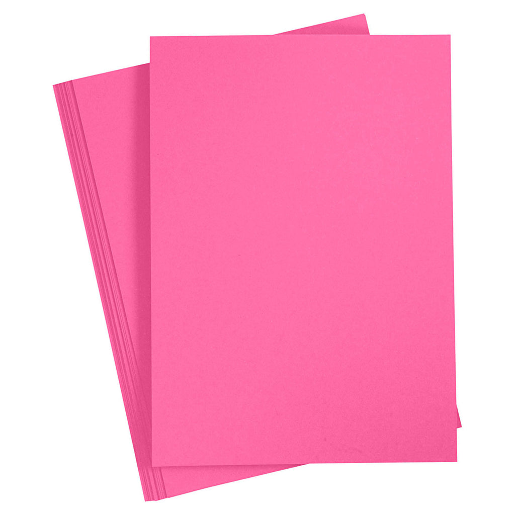 Creativ Company - Creativ Company Gekleurd karton roze a4 20 vel