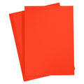 Gekleurd karton, a4, vel 210x297 mm, 180 gr, rood, 20 vel 1 doos