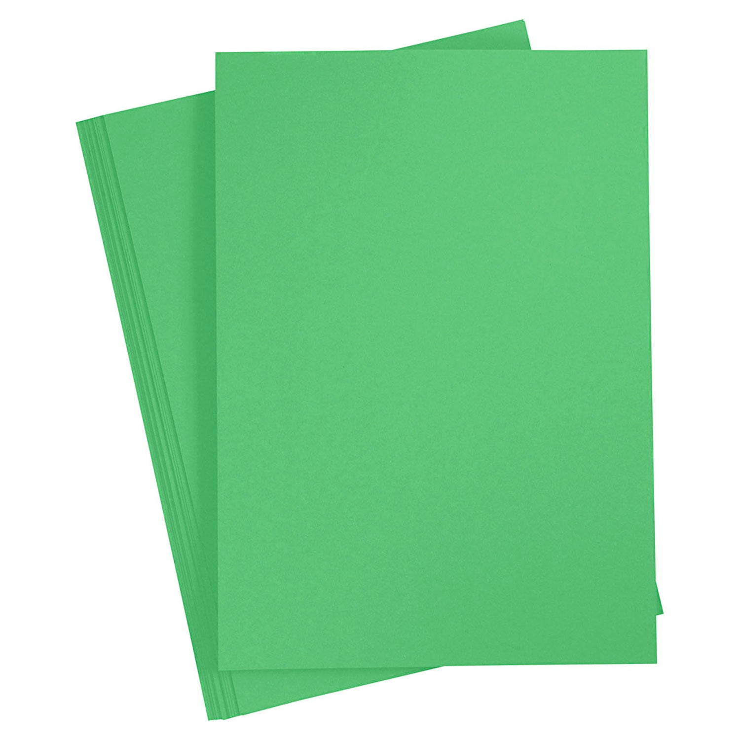 Creativ Company - Creativ Company Gekleurd karton gras groen a4 20 vel
