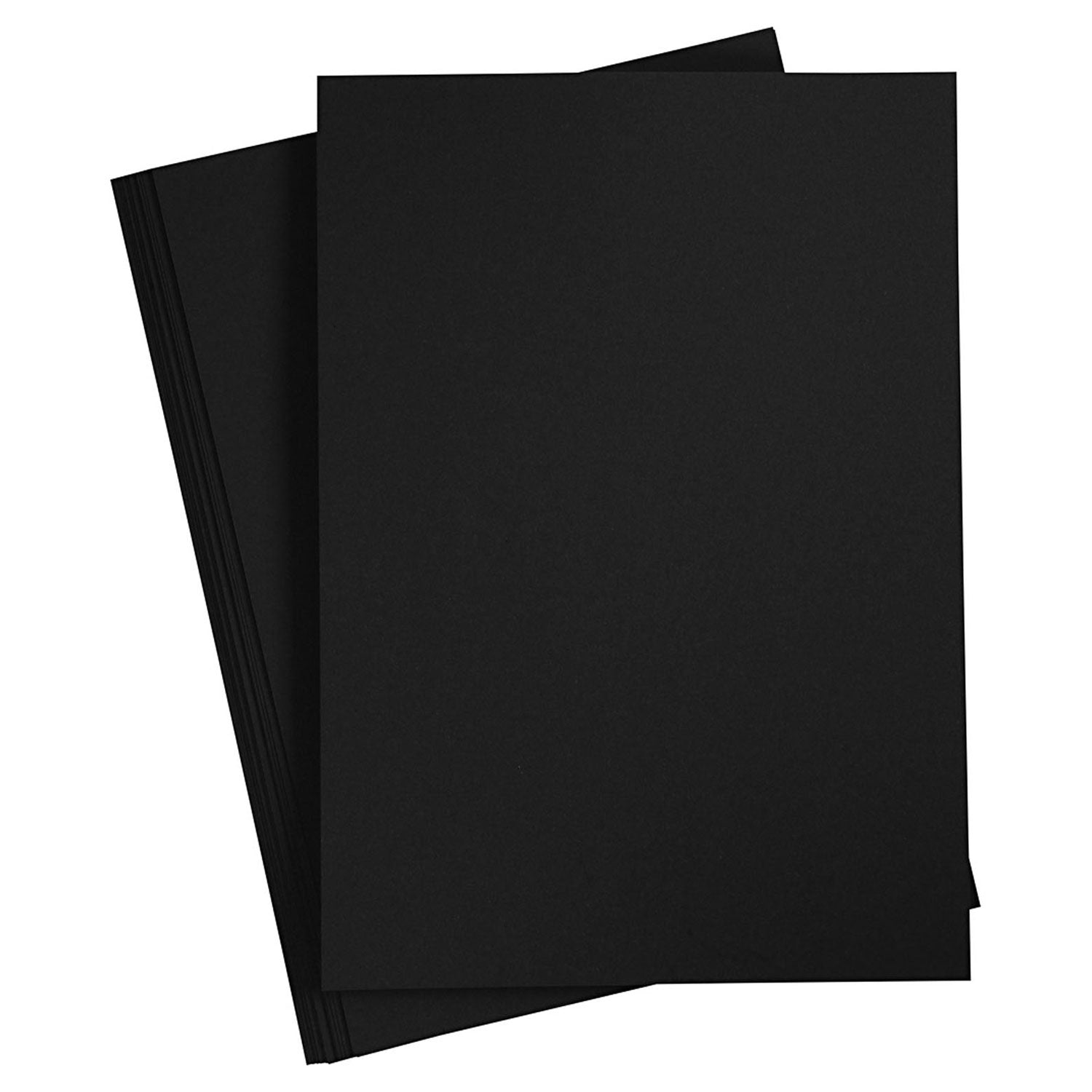 Creativ Company - Creativ Company Gekleurd karton koolzwart a4 20 vel
