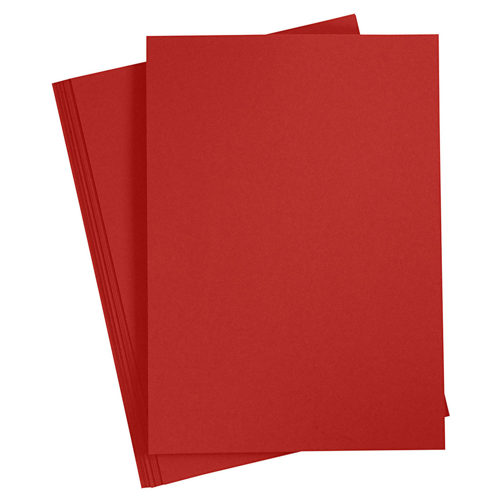 Creativ Company - Creativ Company Gekleurd karton bordeaux a4 20 vel