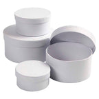 Creativ company ronde dozen van karton, 4 maten