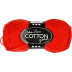 Creativ Company - Creativ Company Katoengaren rood 50gr 170m