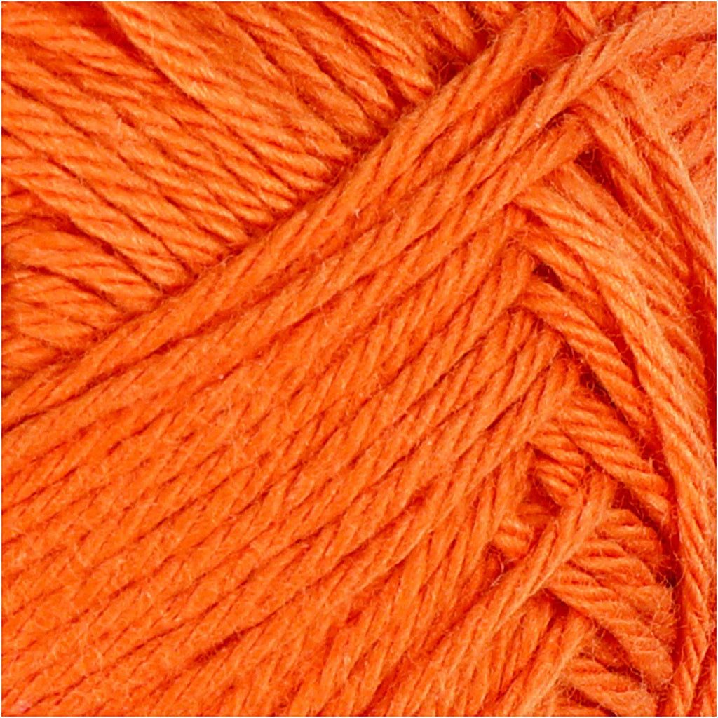 Creativ Company - Creativ Company Katoengaren oranje 50gr 170m