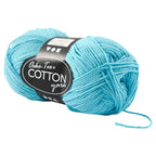Creativ Company - Creativ Company Katoengaren turquoise 50gr 170m