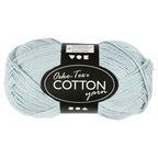 Creativ company katoengaren, zacht blauw, 50gr, 170m